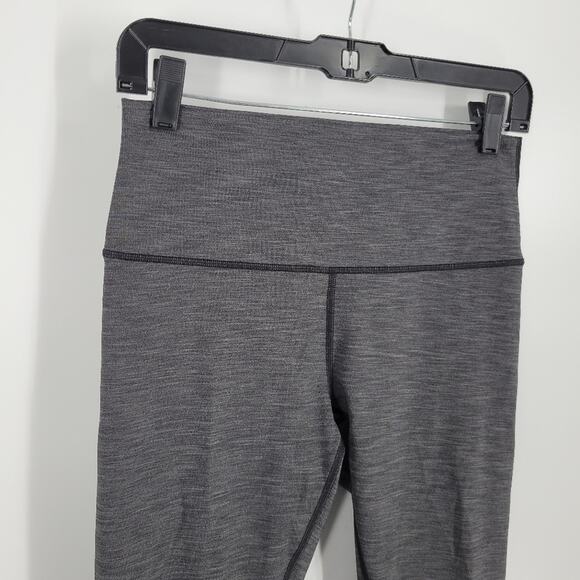 Lululemon Heathered Black Full On Luxtreme 28" Wunder Under High-Rise Tight 8 - Picture 4 of 11